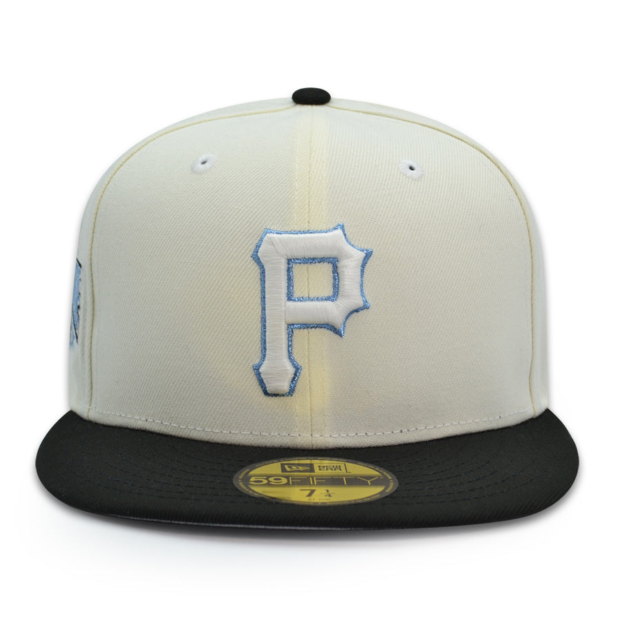 Pittsburgh Pirates 1996 ALL-STAR GAME Exclusive New Era 59Fifty Fitted Hat - Chrome/Black