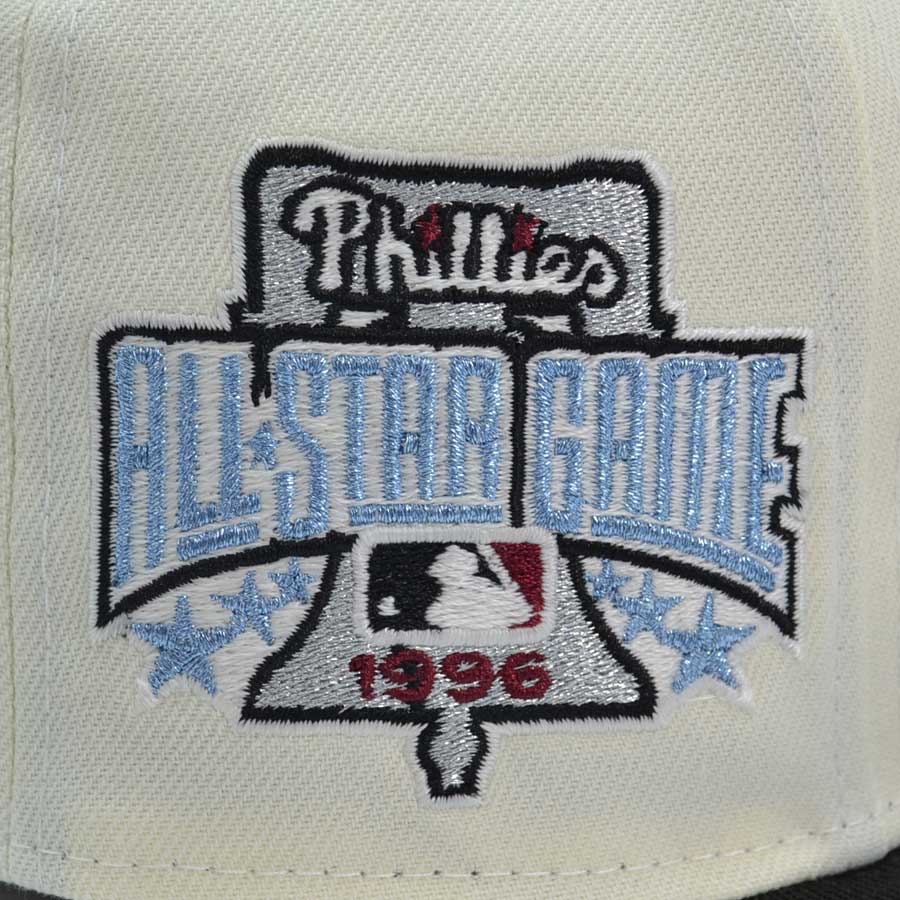 Pittsburgh Pirates 1996 ALL-STAR GAME Exclusive New Era 59Fifty Fitted Hat - Chrome/Black
