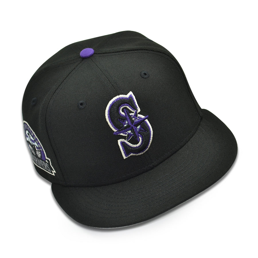 Seattle Mariners "SAIBOT" Exclusive New Era 59Fifty Fitted Hat - Black