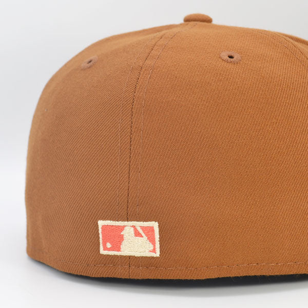 Washington Nationals 1969 ALL-STAR GAME 100th ANNIVERSARY Exclusive New Era 59Fifty Fitted Hat - Peanut/Lava Bottom