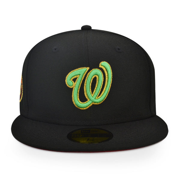 Washington Nationals 2008 INAUGURAL Exclusive New Era 59Fifty Fitted Hat - Black