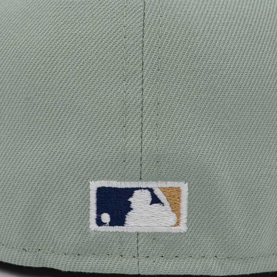 Anaheim Angels "LOW'S ANGELS" 50th Anniversary Exclusive New Era 59Fifty Fitted Hat - Kool Green/Navy