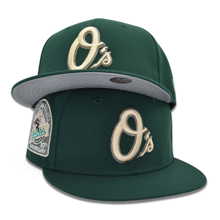 Baltimore Orioles "CHARM CITY 2.0" Exclusive New Era 59Fifty Fitted Hat - Dark Green