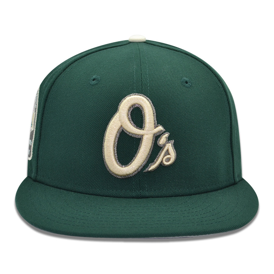 Baltimore Orioles "CHARM CITY 2.0" Exclusive New Era 59Fifty Fitted Hat - Dark Green