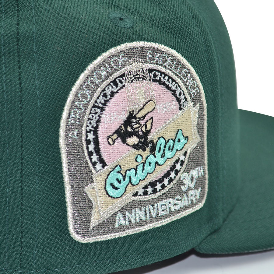 Baltimore Orioles "CHARM CITY 2.0" Exclusive New Era 59Fifty Fitted Hat - Dark Green