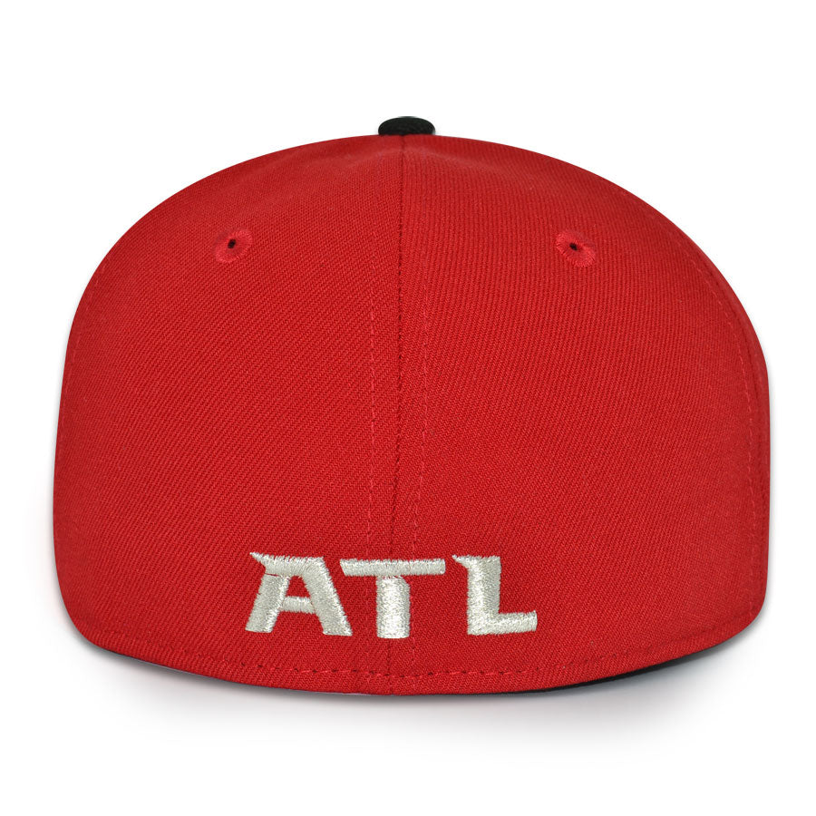 Atlanta Falcons "RETRO" Throwback Exclusive New Era 59Fifty Fitted Hat - Scarlet/Black