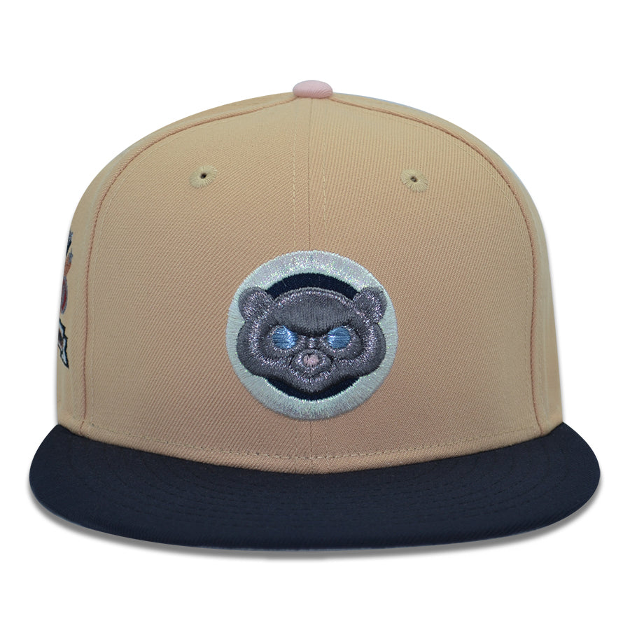 Chicago Cubs "INOSUKE" Exclusive New Era 59Fifty Fitted Hat - Candid Pecan/Navy