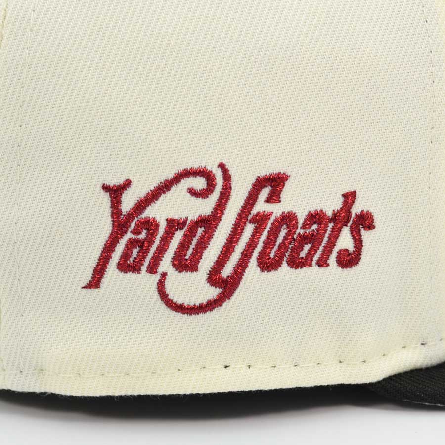 Hartford Yard Goats MILB Exclusive New Era 59Fifty Fitted Hat - White/Black
