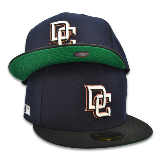 Washington Nationals DC SIDE BATTY Exclusive New Era 59Fifty Fitted Hat - Navy/Black