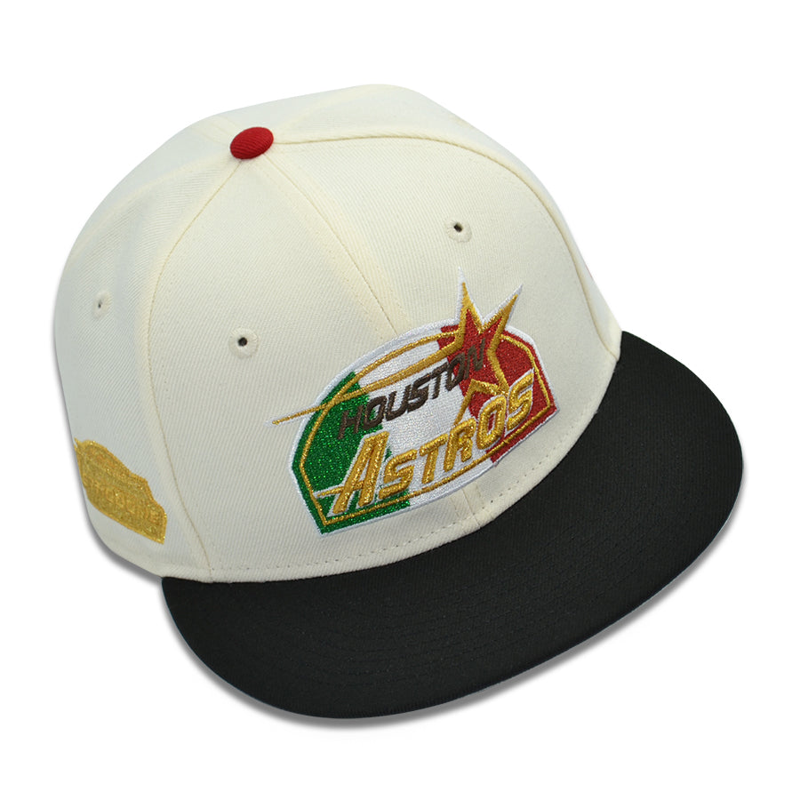 🚨PRE-ORDER ONLY! ETA 9/01/26-9/30/26🚨 Houston Astros "TX CUP" Exclusive New Era 59Fifty Fitted Hat - Chrome/Black