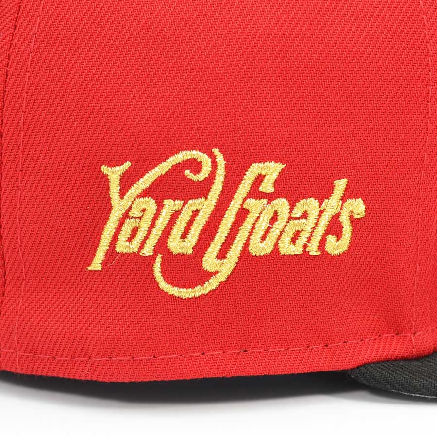 Hartford Yard Goats MILB Exclusive New Era 59Fifty Fitted Hat - Red/Black
