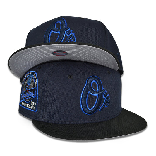 Baltimore Orioles "OBELISK" Exclusive New Era 59Fifty Fitted Hat - Navy/Black