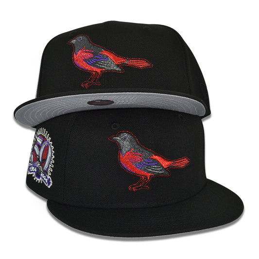 Baltimore Orioles "DARK RAVEN" Exclusive New Era 59Fifty Fitted Hat - Black