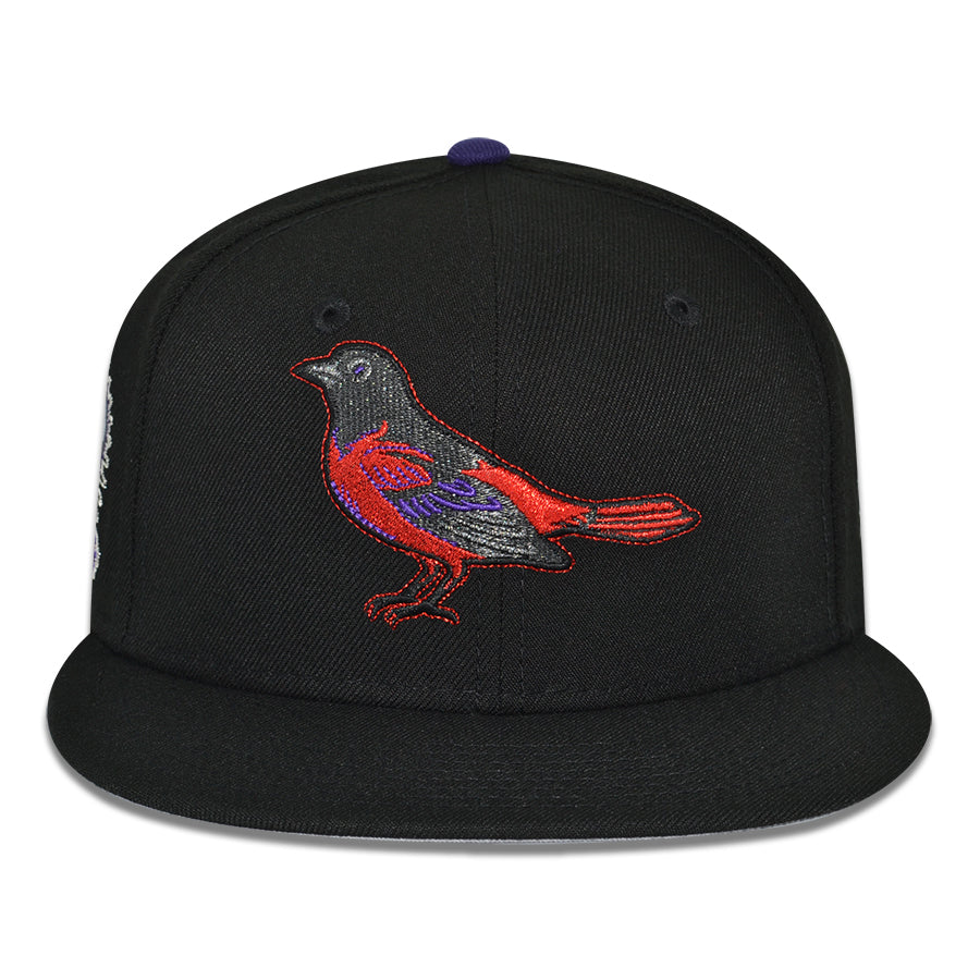 Baltimore Orioles "DARK RAVEN" Exclusive New Era 59Fifty Fitted Hat - Black