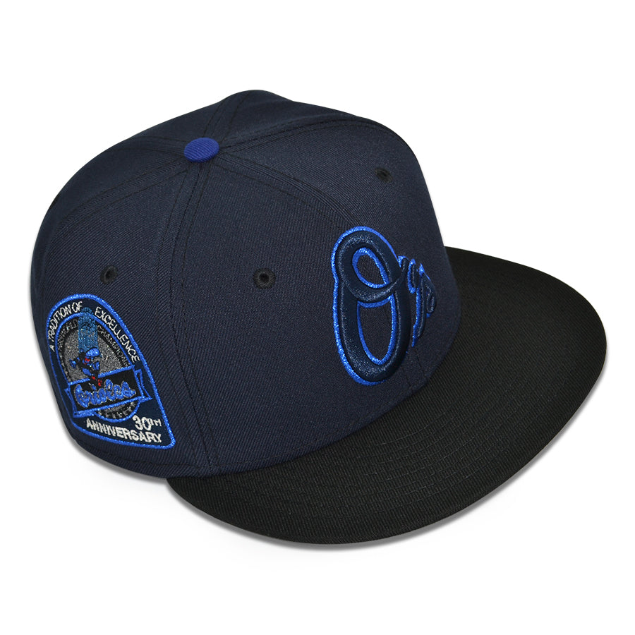 Baltimore Orioles "OBELISK" Exclusive New Era 59Fifty Fitted Hat - Navy/Black