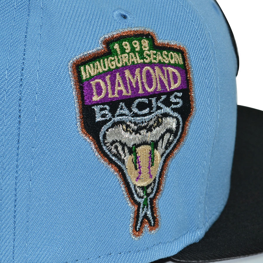 Arizona Diamondbacks "STARDUST DRAGON" Exclusive New Era 59Fifty Fitted Hat - Sky/Black