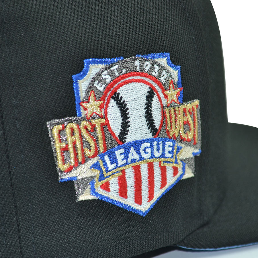 Washington Pilots "FREEDOM FLIGHT" Negro League Exclusive New Era 59Fifty Fitted Hat - Black