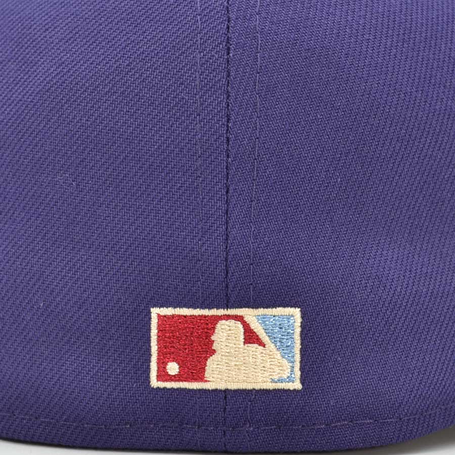 Baltimore Orioles 50th Anniversary New Era 59Fifty Fitted Hat - Purple/Burntwood
