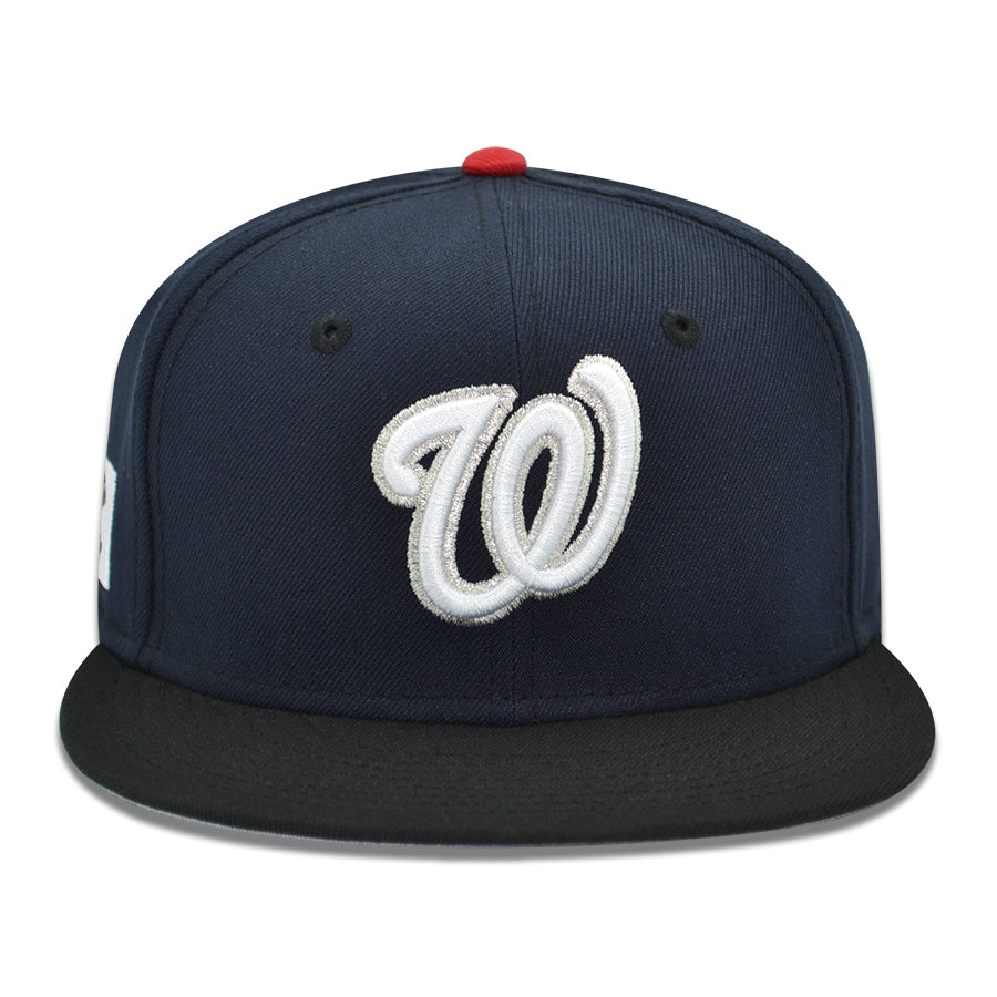 Washington Nationals "WIN KOREA" Exclusive New Era 59Fifty Fitted Hat - Navy/Black