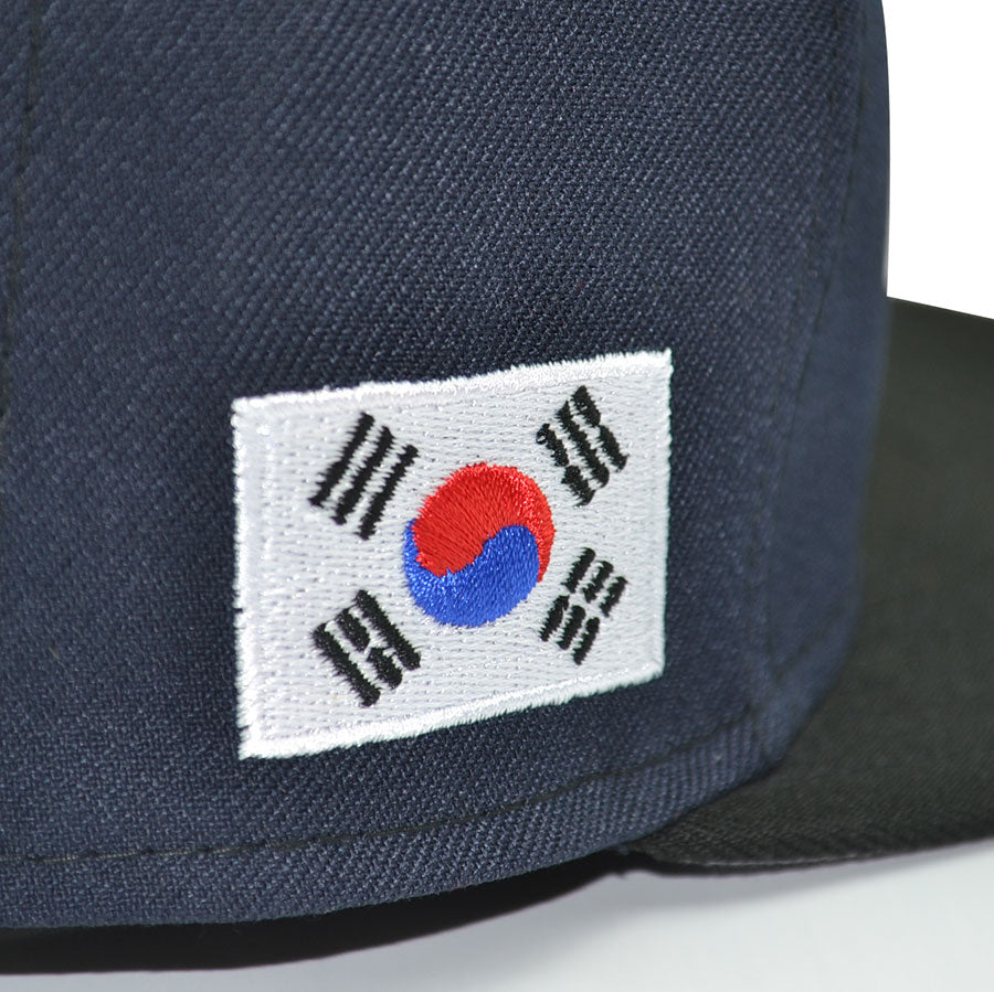 Washington Nationals "WIN KOREA" Exclusive New Era 59Fifty Fitted Hat - Navy/Black