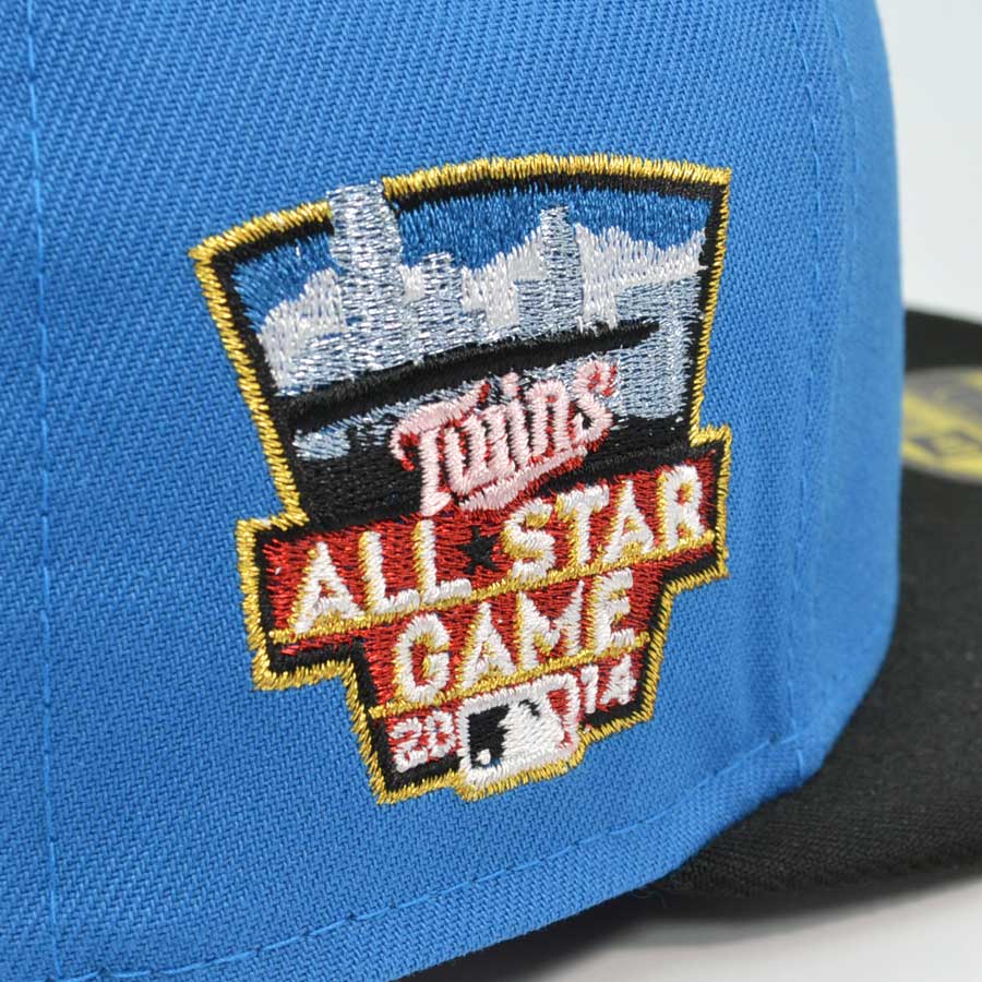 Minnesota Twins "YOU'RE ME, I'M YOU"  Exclusive New Era 59Fifty Fitted Hat - Serenity Blue/Black