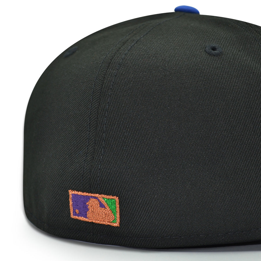 Tampa Bay Devil Rays "DARK WATER” Exclusive New Era 59Fifty Fitted Hat - Black/Light Royal