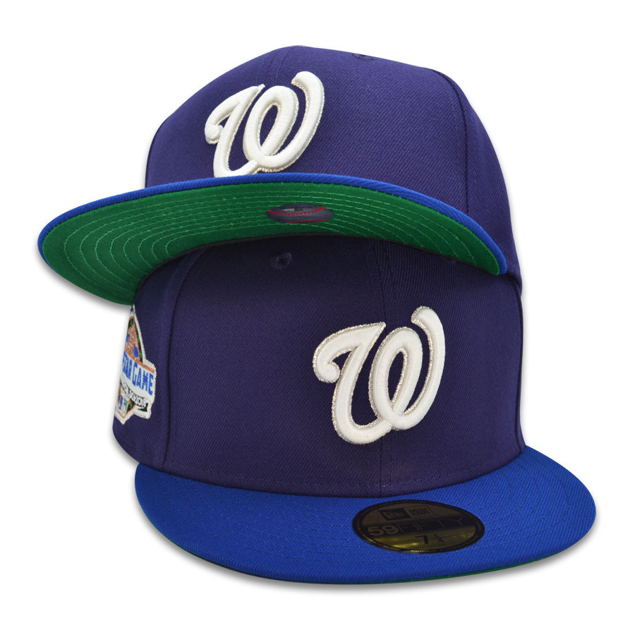 Washington Nationals 2018 ALL-STAR GAME Exclusive New Era 59Fifty Fitted Hat - Purple/Royal