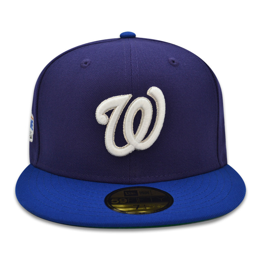 Washington Nationals 2018 ALL-STAR GAME Exclusive New Era 59Fifty Fitted Hat - Purple/Royal