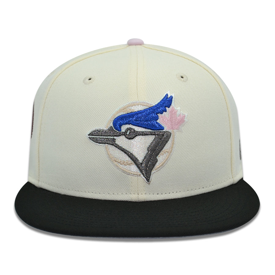 Toronto Blue Jays "CERTIFIED LOVER BOY" Exclusive New Era 59Fifty Fitted Hat - Chrome/Black