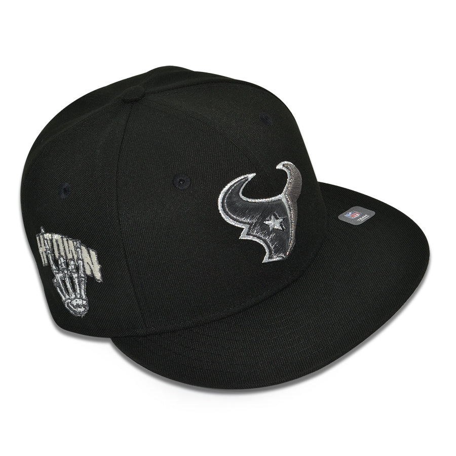 Houston Texans "MIDNITE TEXANS" Exclusive New Era 59Fifty Fitted Hat - Black