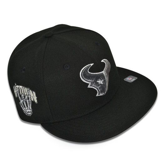 Houston Texans "MIDNITE TEXANS" Exclusive New Era 59Fifty Fitted Hat - Black