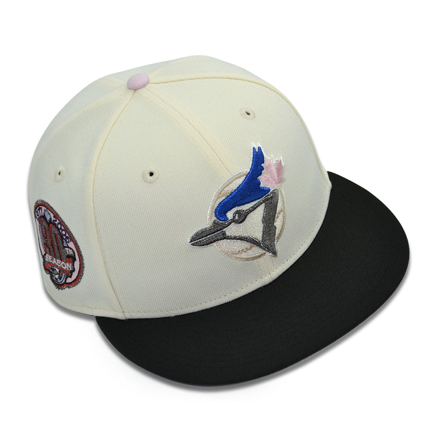 Toronto Blue Jays "CERTIFIED LOVER BOY" Exclusive New Era 59Fifty Fitted Hat - Chrome/Black