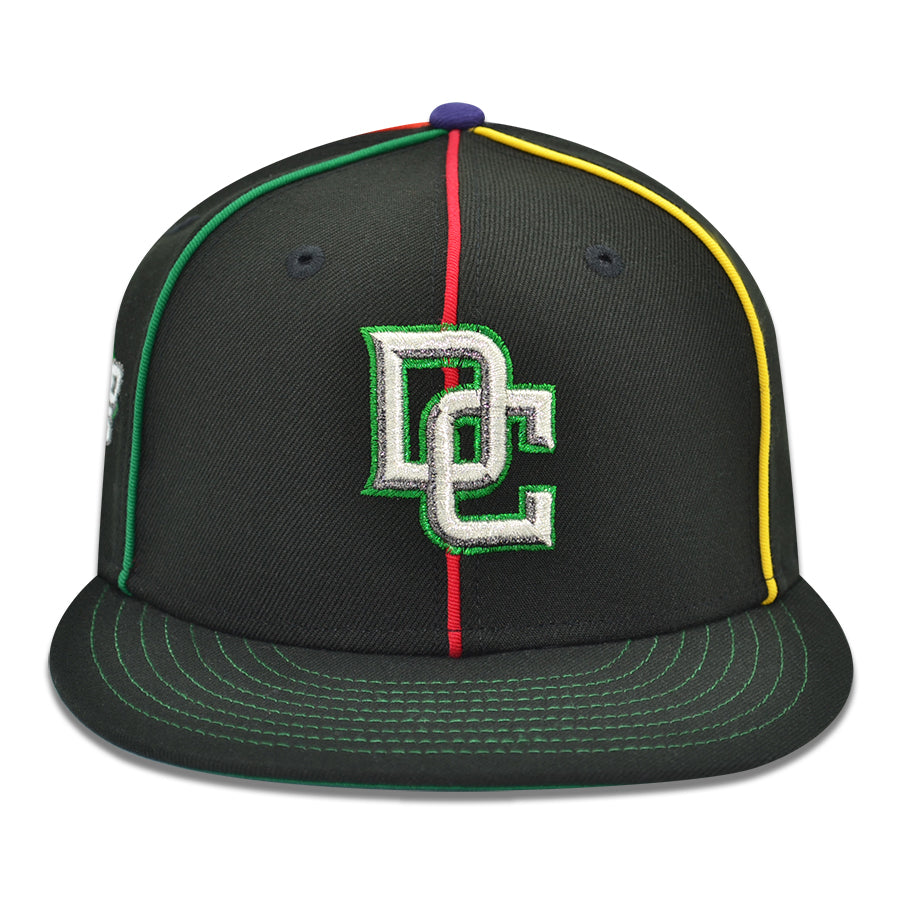 Washington Nationals DC "DISTRICT MUSE" Exclusive New Era 59Fifty Fitted Hat - Black