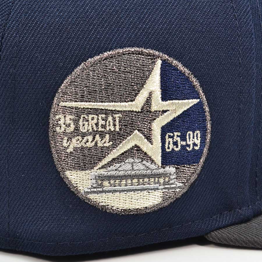 Houston Astros 35th Anniversary Exclusive New Era 59Fifty Fitted Hat - Navy/Graphite