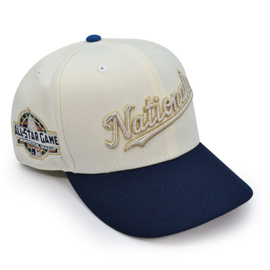 Washington Nationals 2018 ALL-STAR GAME New Era 59Fifty Fitted Hat - Chrome/Navy