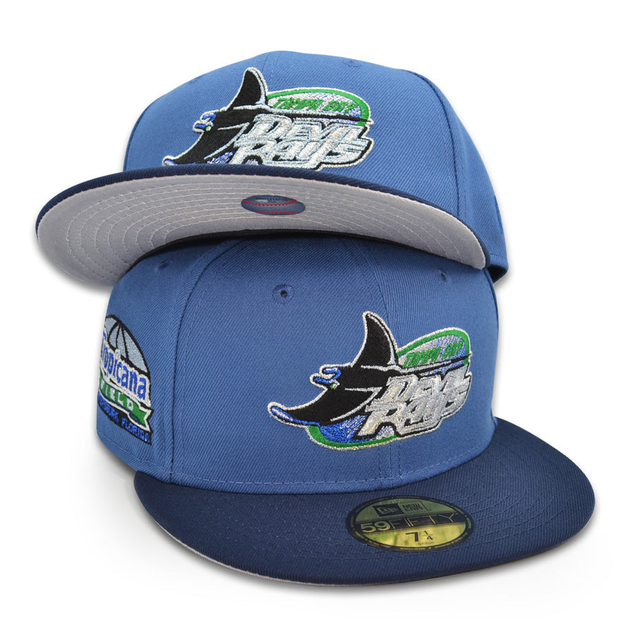 Tampa Bay Devil Rays "CLEAR WATER" Exclusive New Era 59Fifty Fitted Ha ...