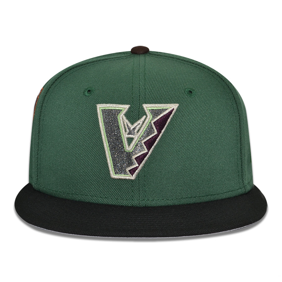 Arizona Diamondbacks "VAN HELSING" Exclusive New Era 59Fifty Fitted Hat - Mountain Pine/Black