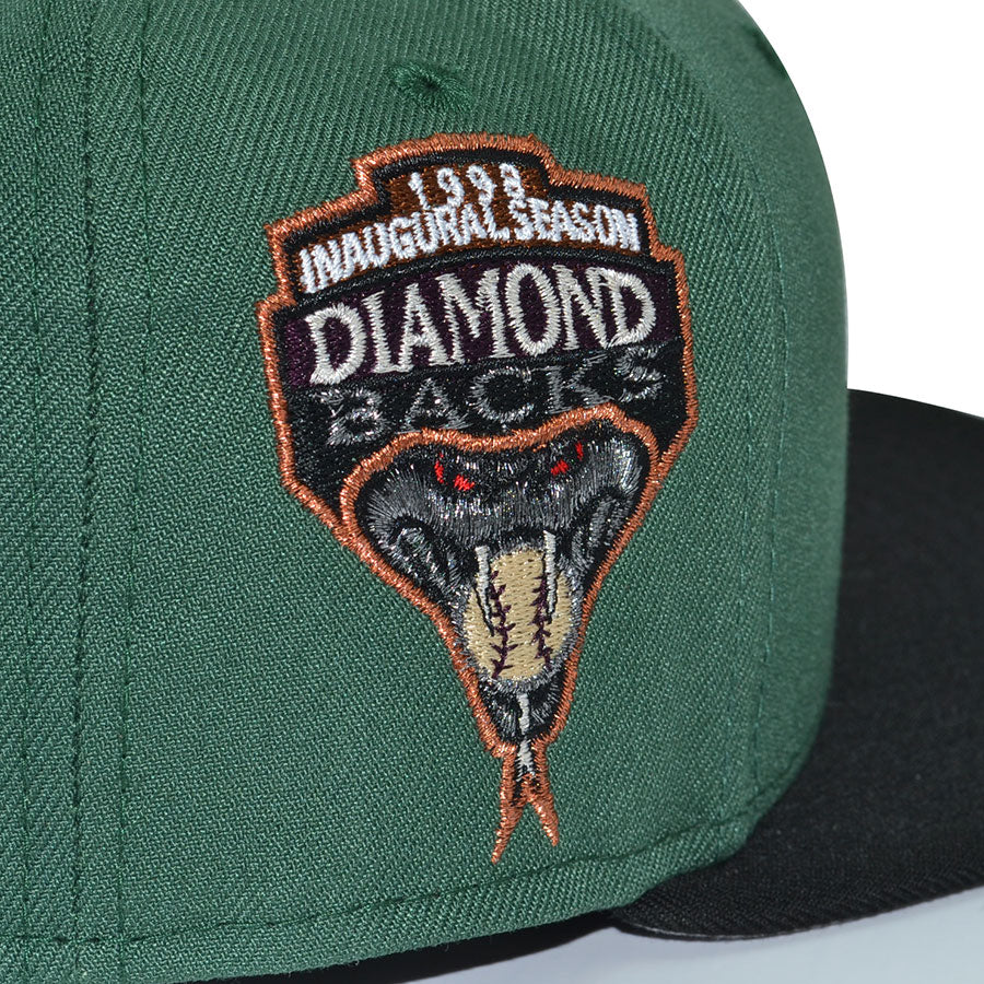 Arizona Diamondbacks "VAN HELSING" Exclusive New Era 59Fifty Fitted Hat - Mountain Pine/Black