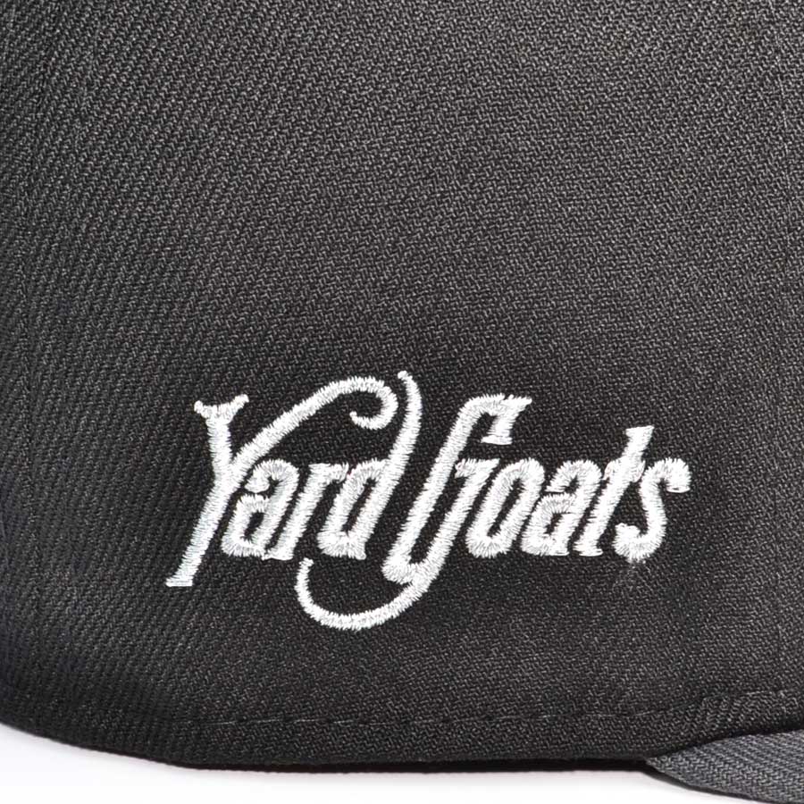 Hartford Yard Goats MILB Exclusive New Era 59Fifty Fitted Hat - Black/Gray