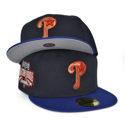 Philadelphia Phillies "STATE PROPERTY ll" Exclusive New Era 59Fifty Fitted Hat - Navy/Dark Royal