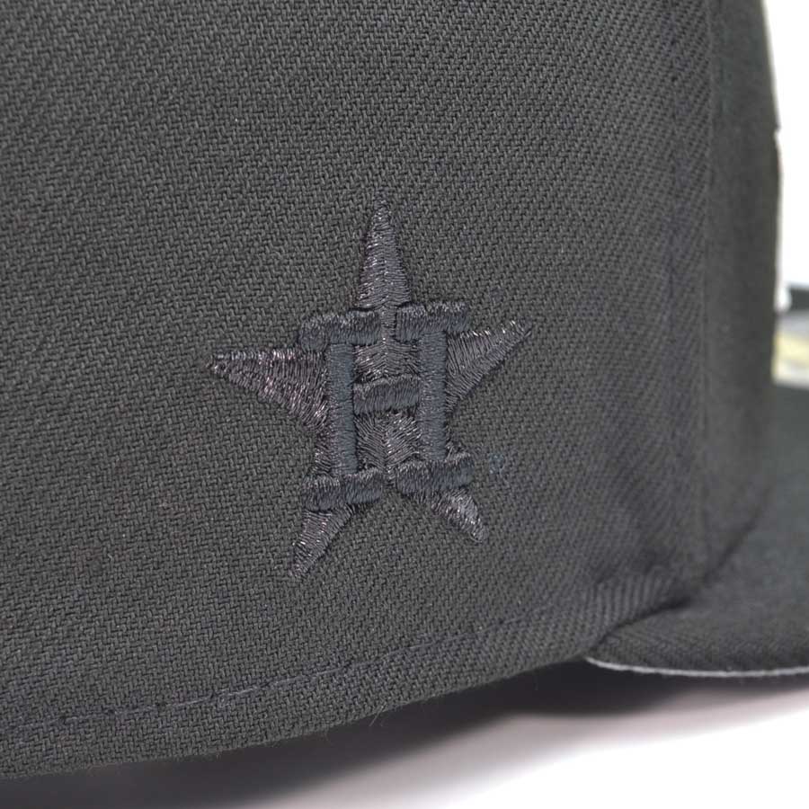 Houston Astros "SWISHA SCRIPT" Exclusive New Era 59Fifty Fitted Hat - Black
