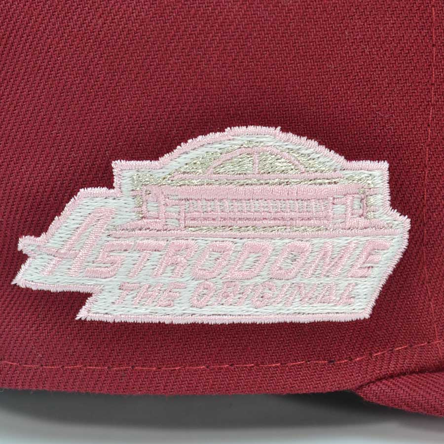 Houston Astros ASTRODOME Exclusive New Era 59Fifty Fitted Hat - Cupid Red