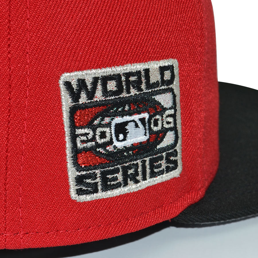 Detroit Tigers "FINALLY FAMOUS" Exclusive New Era 59Fifty Fitted Hat - Scarlet/Black