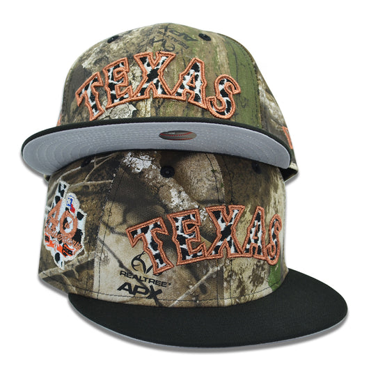 Texas Rangers "THE TIMBERS 1.5" Exclusive New Era 59Fifty Fitted Hat - Apex Real Tree/Black
