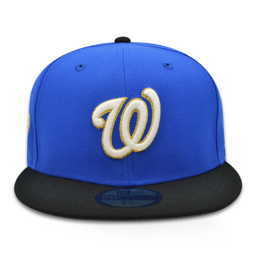 Washington Nationals 2019 WORLD SERIES Exclusive New Era 59Fifty Fitted Hat - Fresh Blue/Black