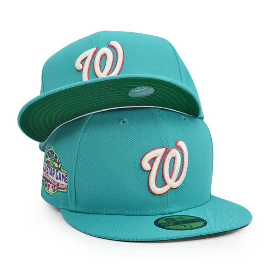 Washington Nationals 2018 ALL-STAR GAME Exclusive New Era 59Fifty Fitted Hat - Teal