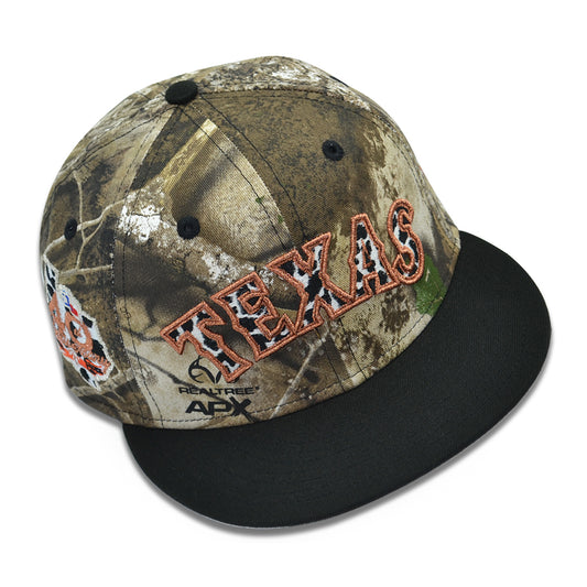 Texas Rangers "THE TIMBERS 1.5" Exclusive New Era 59Fifty Fitted Hat - Apex Real Tree/Black