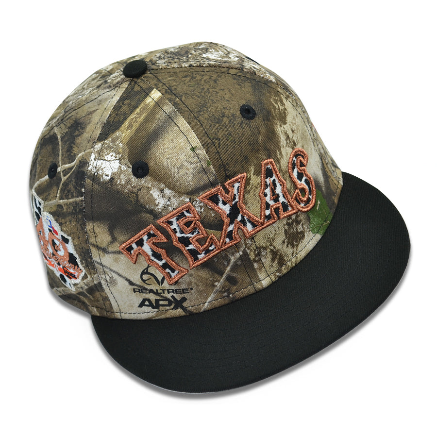 Texas Rangers "THE TIMBERS 1.5" Exclusive New Era 59Fifty Fitted Hat - Apex Real Tree/Black