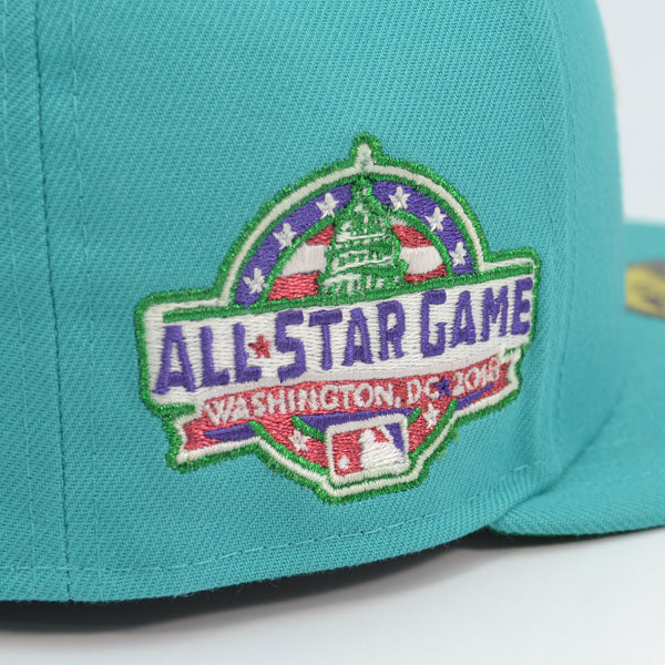 Washington Nationals 2018 ALL-STAR GAME Exclusive New Era 59Fifty Fitted Hat - Teal