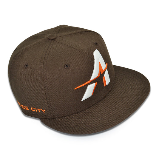 Houston Astros "CYBER CITY CONNECT" Exclusive New Era 59Fifty Fitted Hat - Walnut